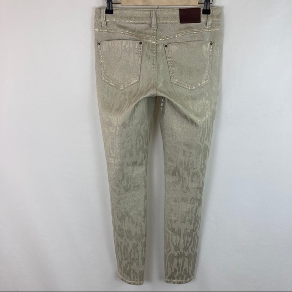 Dkny Animal Print Jegging Size 2 - Picture 2 of 14